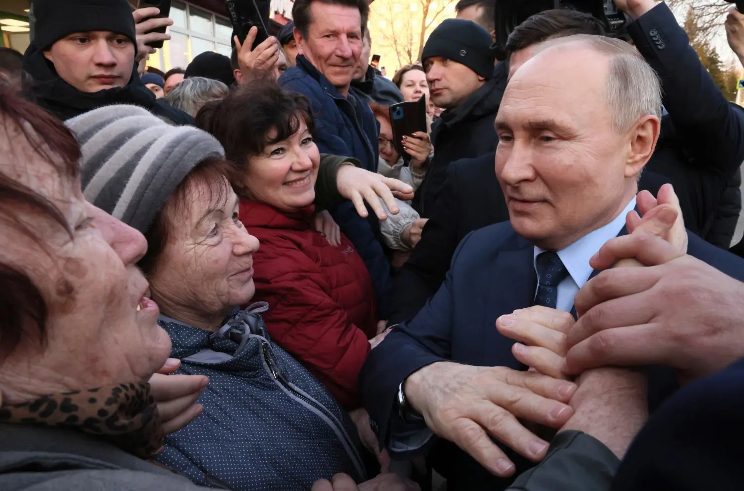 Wladimir Putin genießt vor allem in den ländlichen Regionen Russlands viel Ansehen.