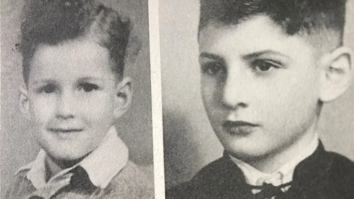 Erwin (l.) und Emanuel Berger kamen 1934 im Alter von zwei und sechs Jahren in die Kinderpension von Alice Donath und Helene Lindenbaum. Gemeinsam mit weiteren 30 jüdischen Kindern verlebten sie die Sommer im Ferienhaus der beiden jüdischen Frauen in Wandlitz - bis diese die Immobilie 1939 unter Zwang verkaufen mussten. Erwin starb gemeinsam mit Alice Donath 1943 in den Gaskammern von Auschwitz. Emanuel Berger überlebte den Holocaust.