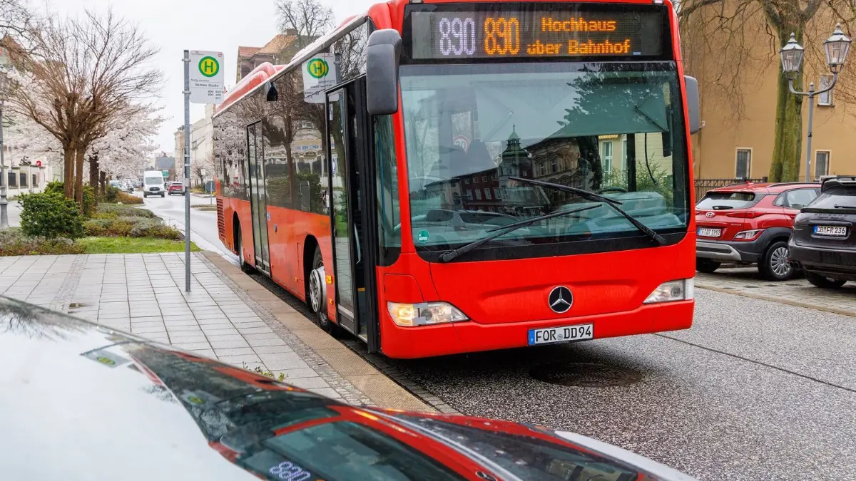 Die Bus–Linie 890 verbindet das Hochhaus mit dem Bahnhof und Kaltenborn in Guben.
Stadtlinie Guben