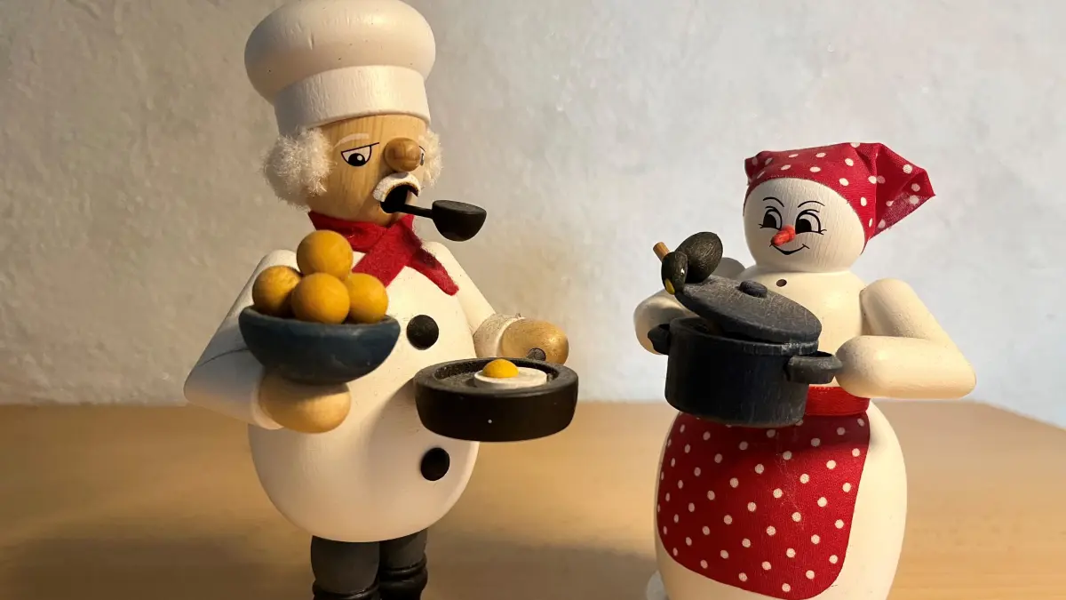 Räucherfiguren-Paar