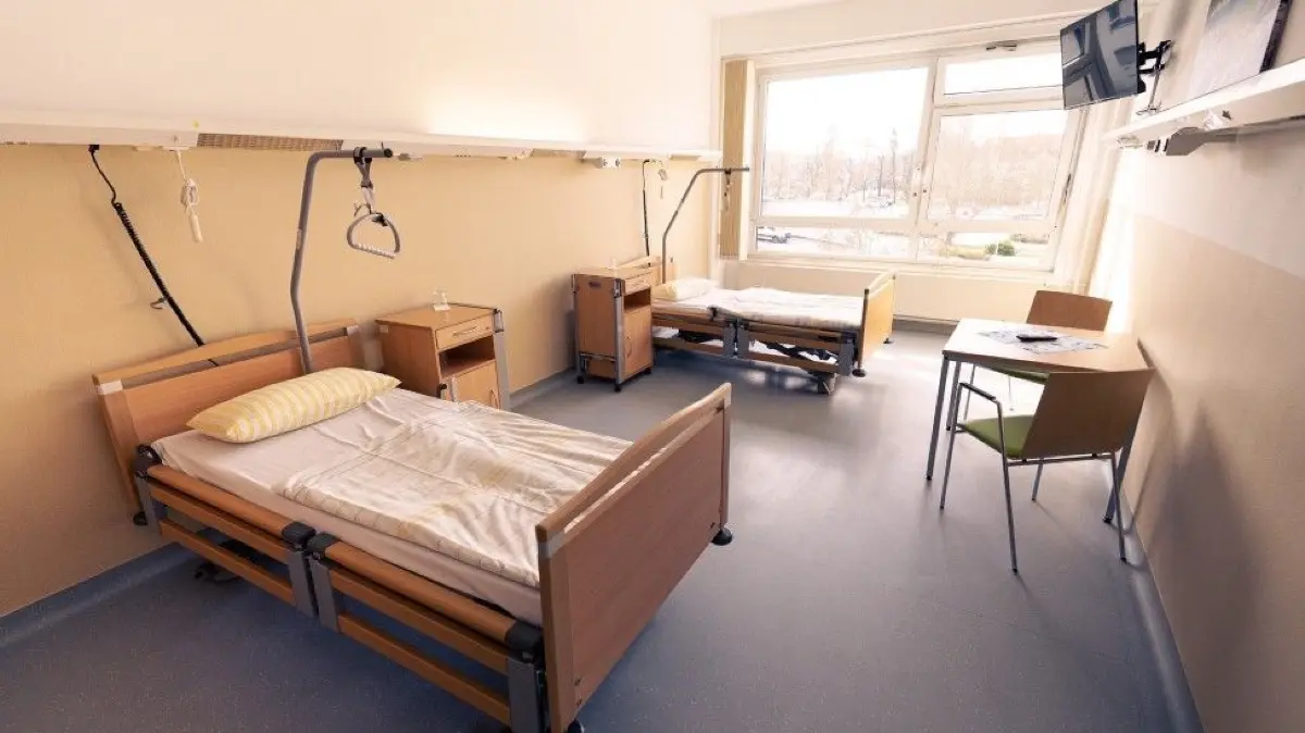 So sehen die neuen Räumlichkeiten der Kurzzeitpflege am Cottbuser Carl-Thiem-Klinikum aus.