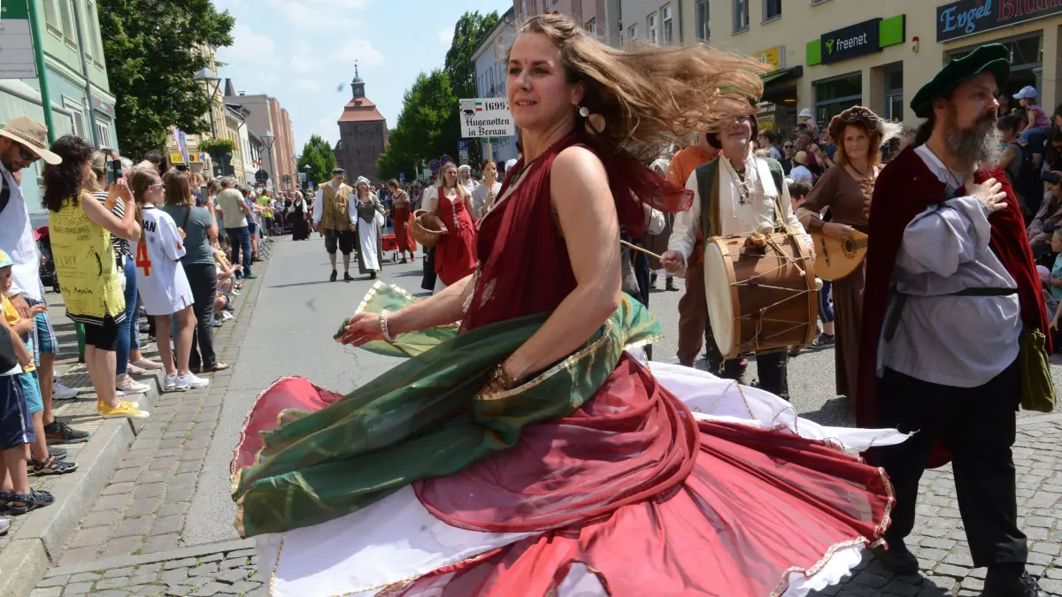 Hussitenfest 2024 Bernau-Umzug. am 31.05.2024