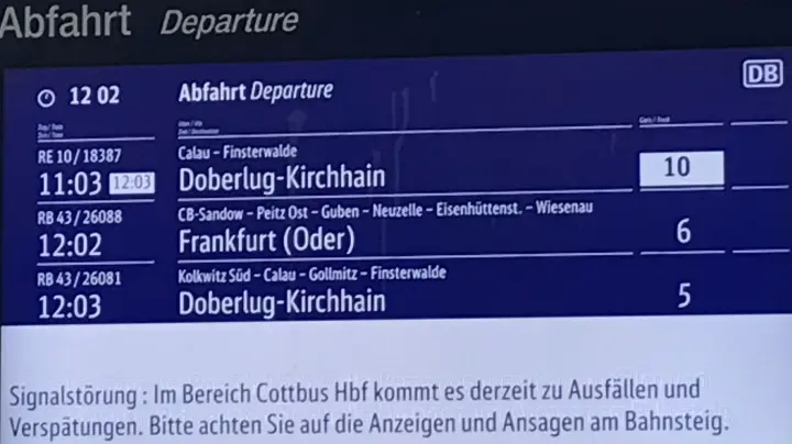 Wie sicher ist das Bahn-Netz in Brandenburg vor Bagger & Co?