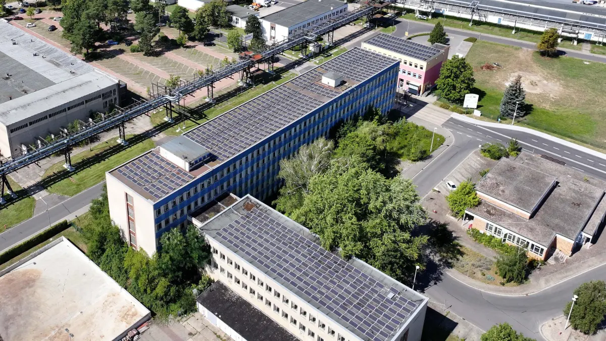 Luft Guben Gewerbegebiet Süd : Luftaufnahme vom 24. August 2024
Blick auf das Gewerbegebiet Süd in Guben