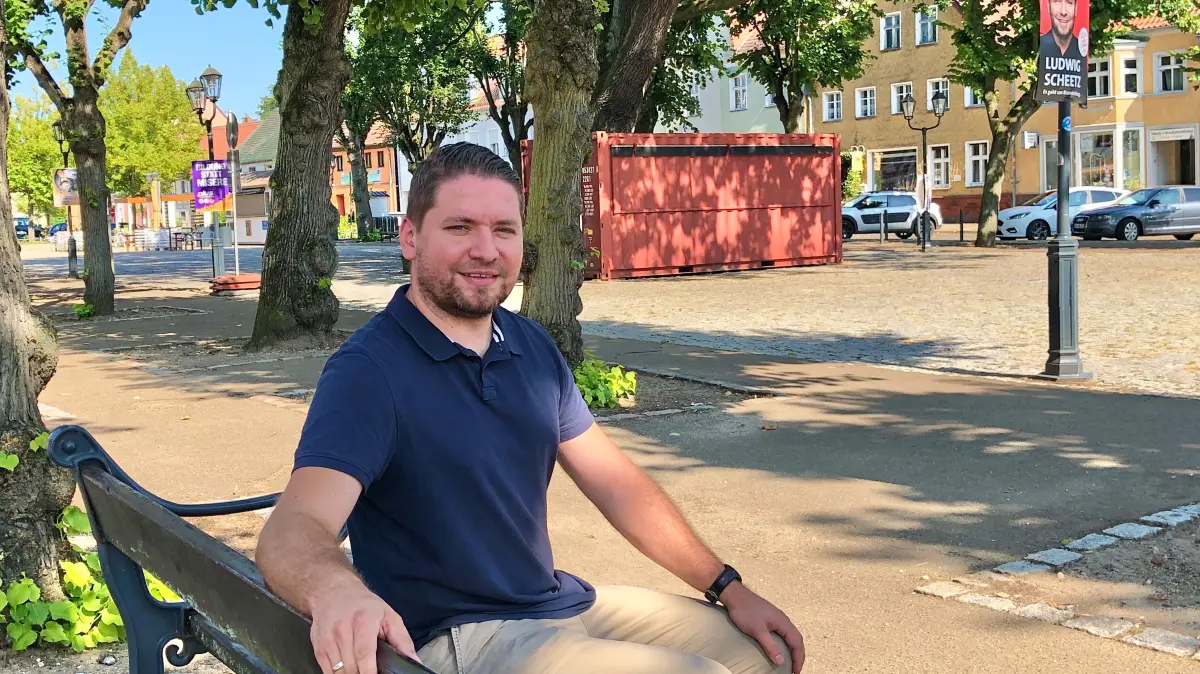 Der SPD-Landtagsabgeordnete Ludwig Scheetz kandidiert im Wahlkreis 27 erneut für einen Sitz im Parlament.