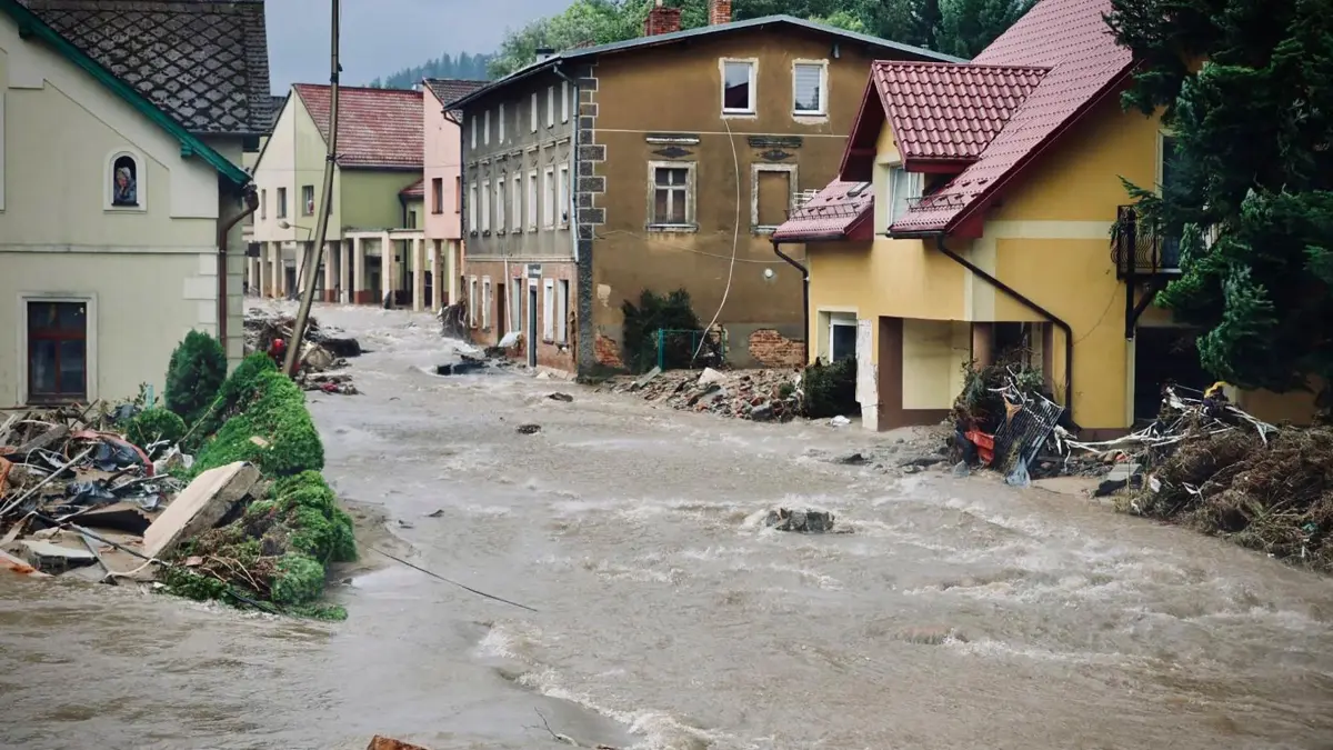 Hochwasser in Polen