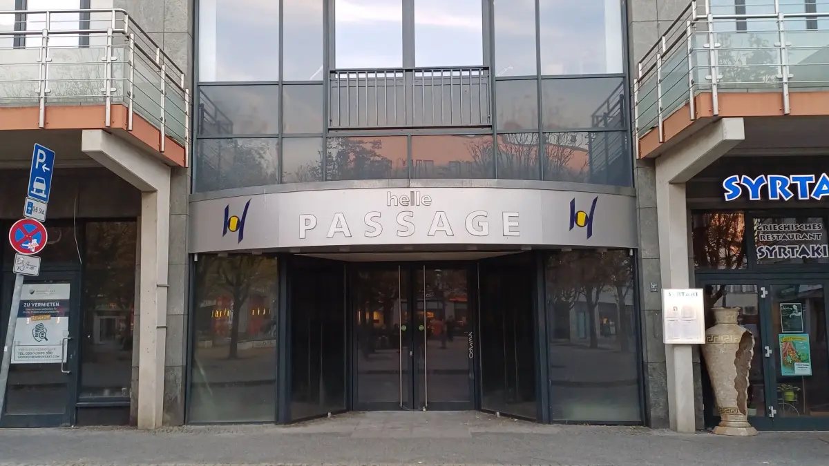 Die "Helle Passage" in Berlin-Hellersdorf ist schon lange geschlossen.