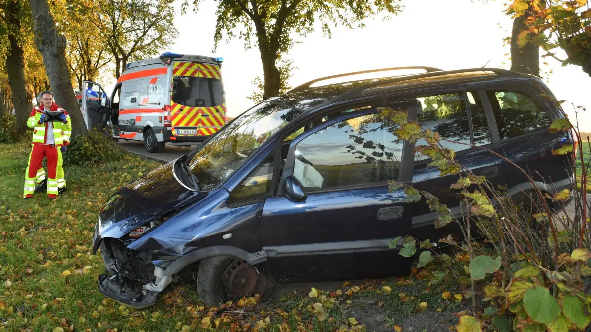Schwerer Verkehrsunfall zwischen Plessa und Plessa-Süd, Frau und Kind werden verletzt. Bei einem schweren Verkehrsunfall zwischen Plessa und Plessa- Süd sind am Samstagnachmittag gegen 15.40 Uhr eine Frau und ein Kind aus dem OSL- Kreis verletzt worden