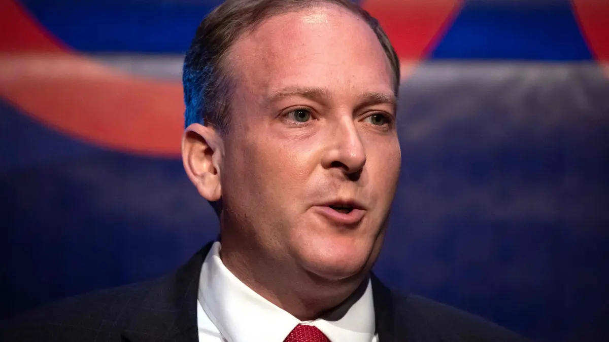 (FILES) Congressman Lee Zeldin, Republican candidate for governor of New York, speaks onstage during his election watch party in New York City on November 8, 2022. Donald Trump on November 11, 2024 nominated Lee Zeldin, a former congressman and early loyalist of the Republican, to oversee US environmental policy, the latest in a series of swift cabinet choices by the president-elect. (Photo by Yuki IWAMURA / AFP)