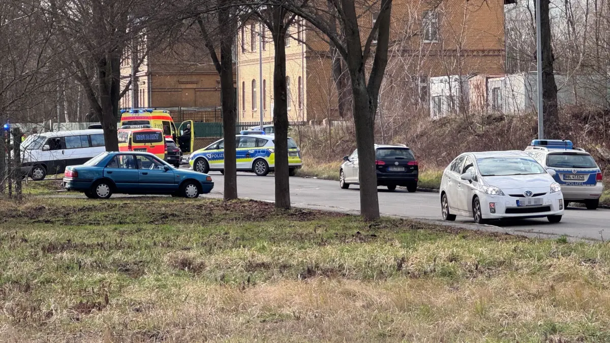 Der Unfall in Lauchhammer ereignete sich in der Bockwitzer Straße in Höhe des Ärztehauses.