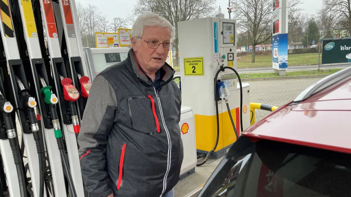 Eckhard Staude aus Guben fährt regelmäßig nach Gubin. Er hat einen Spartipp für Tanktouristen.