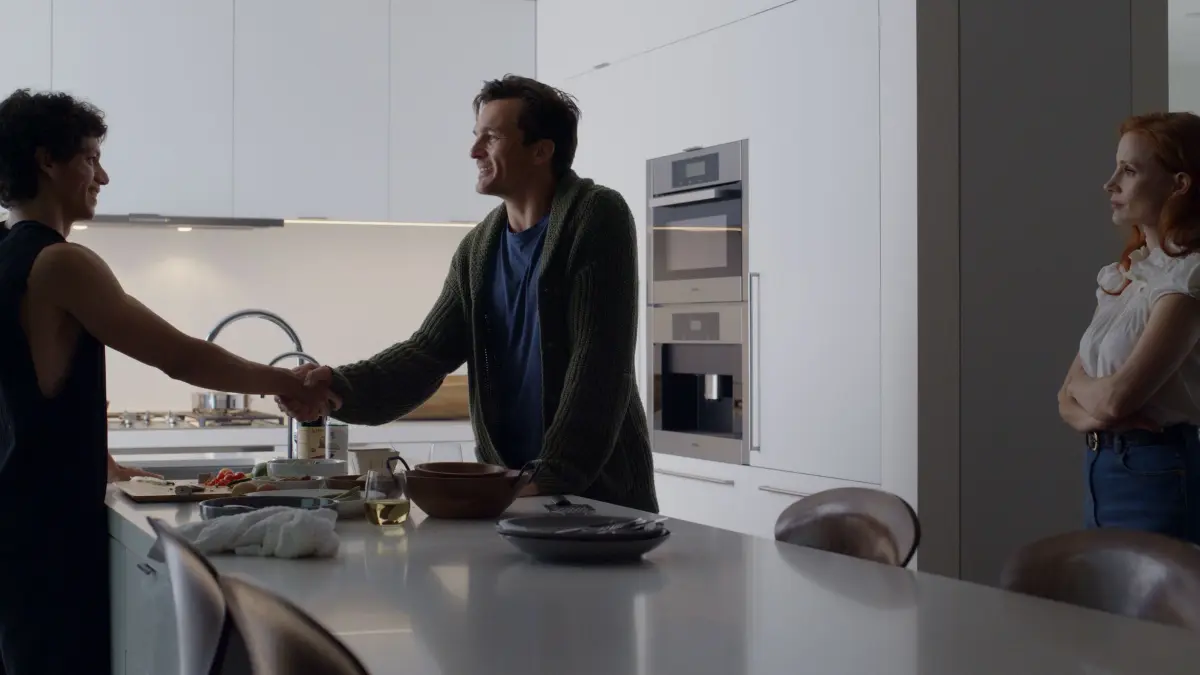 Isaac Hernández (v. l.), Rupert Friend und Jessica Chastain in Dreams