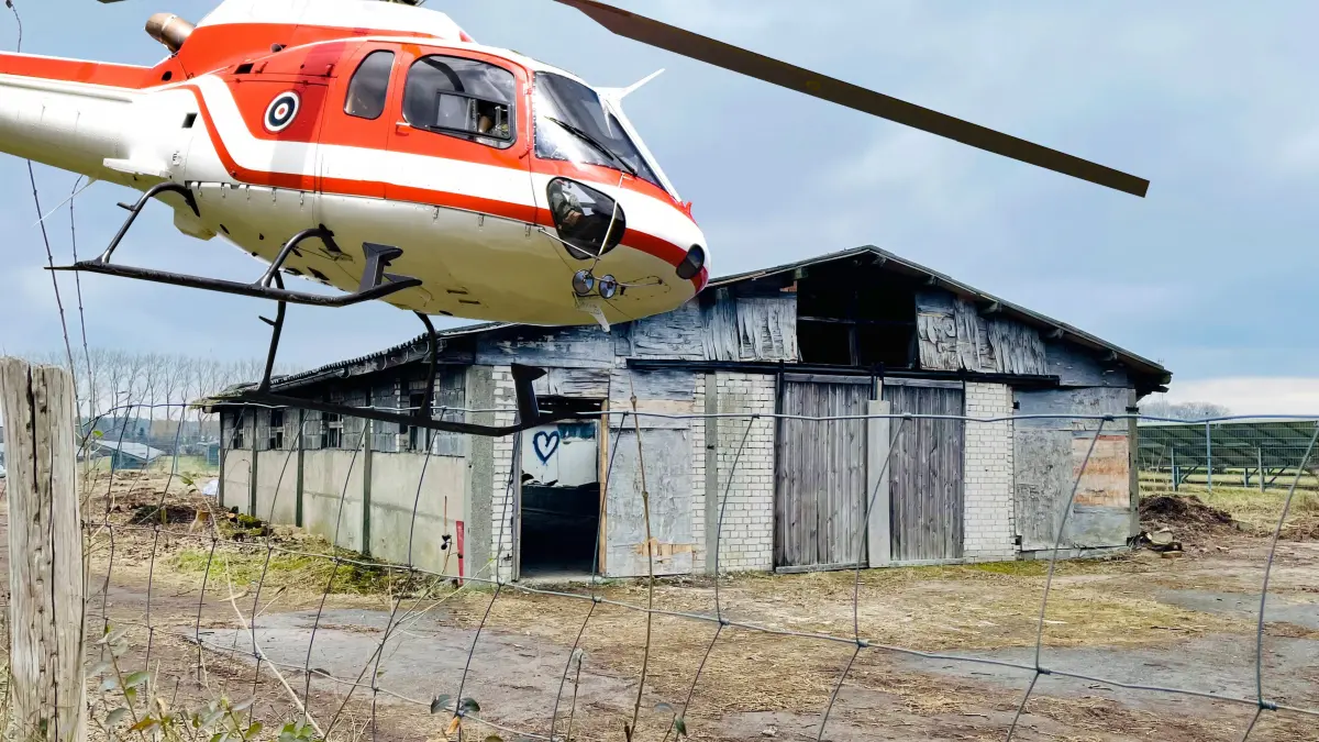 Rettungshubschrauber-Einsatz