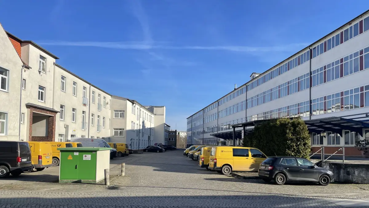 Die Räumlichkeiten auf dem Kjellberg-Industriegelände in Finsterwalde sind erst zum Teil vermietet. Rund 13.000 Quadratmeter sind hier insgesamt zu vermieten.
