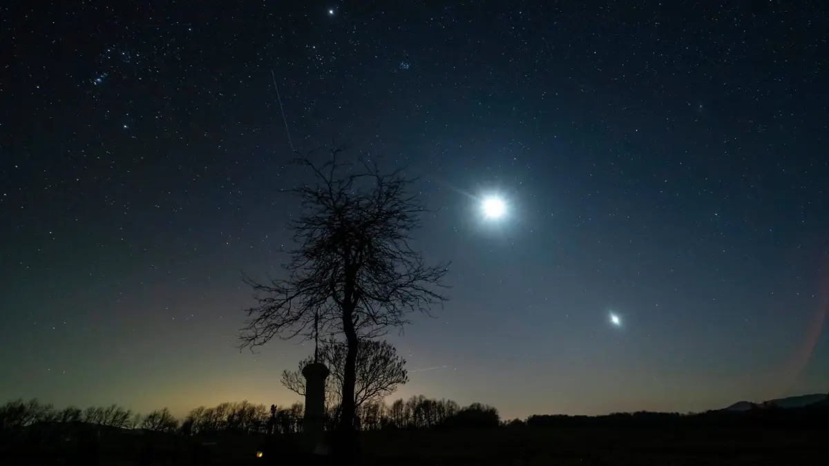 Sternenhimmel über Ungarn