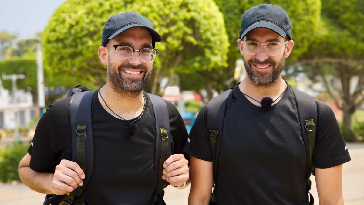 Timo (l.) und Marcus (r.)