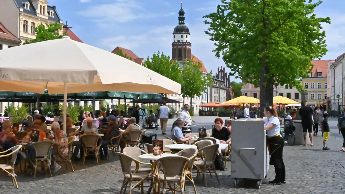 Altmarkt Gastronomie Sommer: Altmarkt, Gastronomie, Sommerterassen