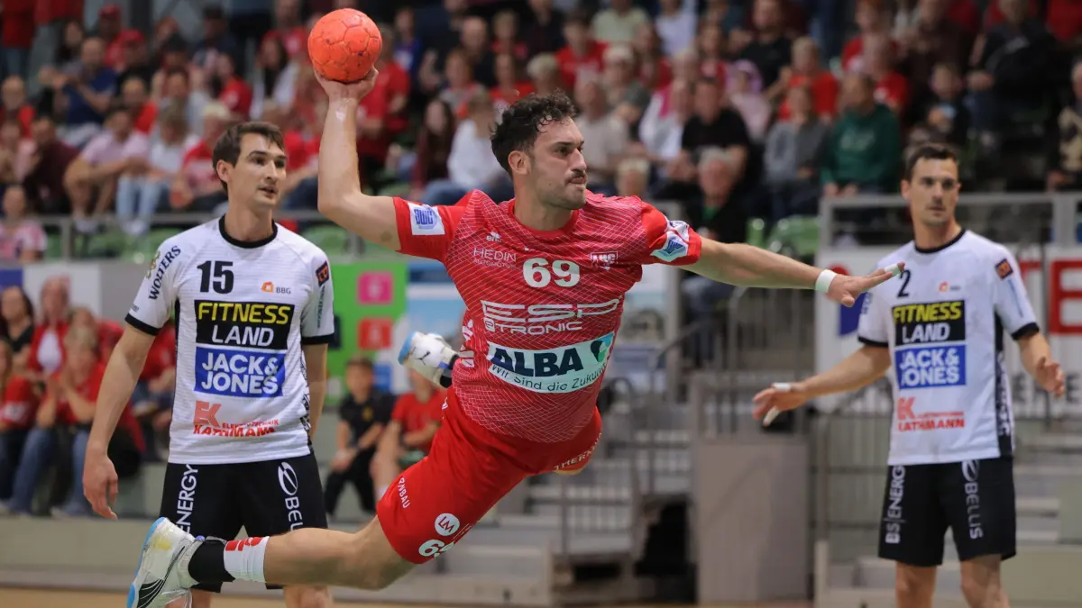 Handball 3. Liga LHC Cottbus - MTV Braunschweig 28-32: Marc Schmitz