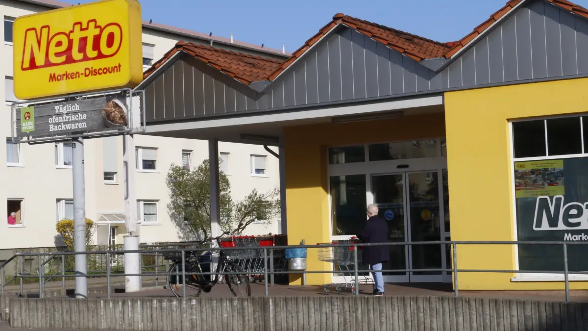 Der Netto-Markt im Wohngebiet Am Wasserturm in Herzberg soll geschlossen werden.