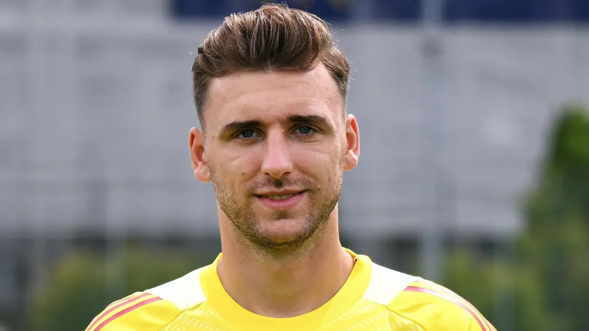Fortuna DŸsseldorf: Marcel Lotka Fortuna Düsseldorf 2.BL, Porträttermin 2025/2026 *** Marcel Lotka Fortuna Düsseldorf 2 BL, portrait date 2025 2026
