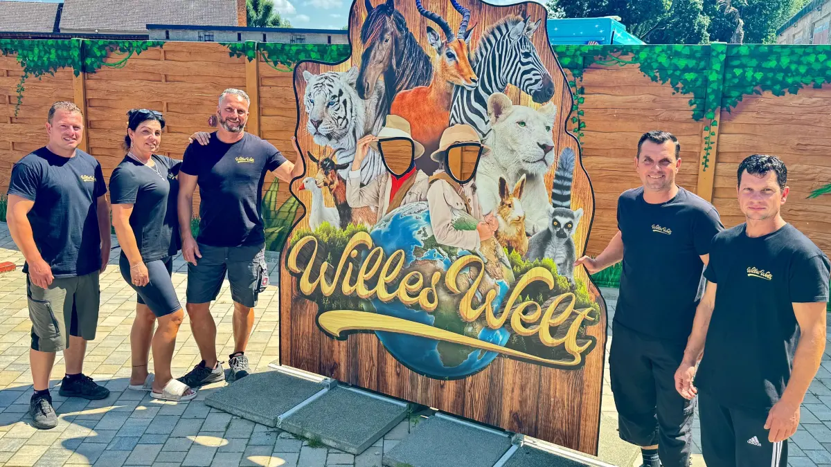 Treffen alle Entscheidungen gemeinsam: Roberto, Maria, Manolito, Markus und Manuel Wille (v.l.).