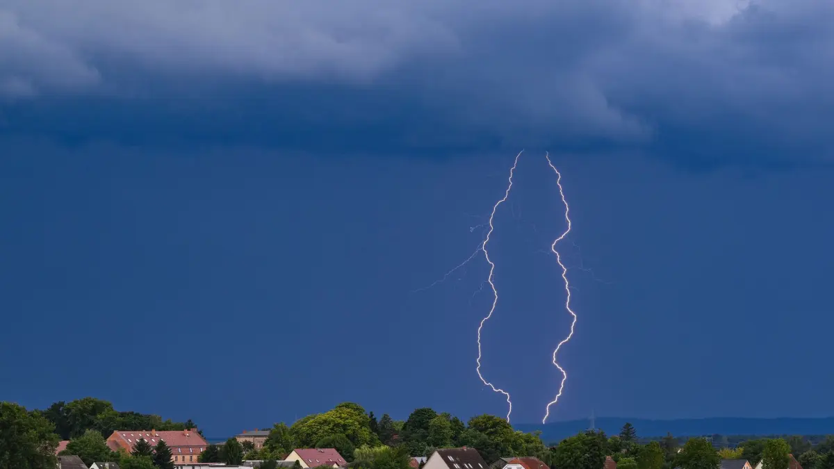 Gewitter über Brandenburg