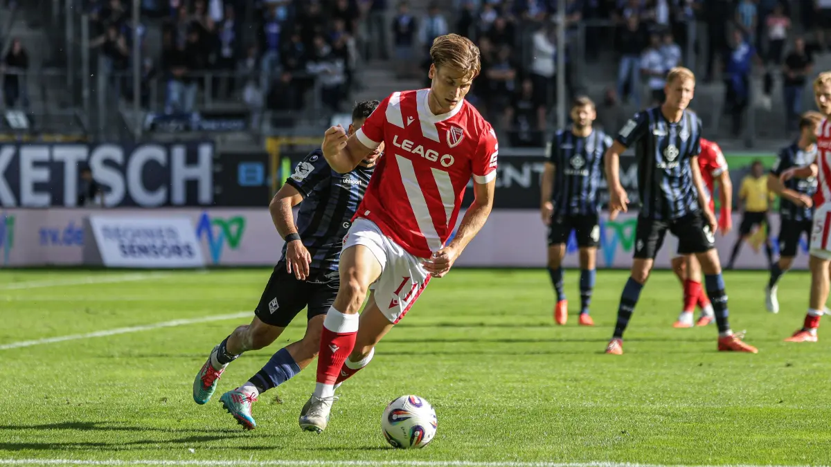 Moritz Hannemann feierte in Mannheim sein Startelf-Debüt im Trikot von Energie Cottbus