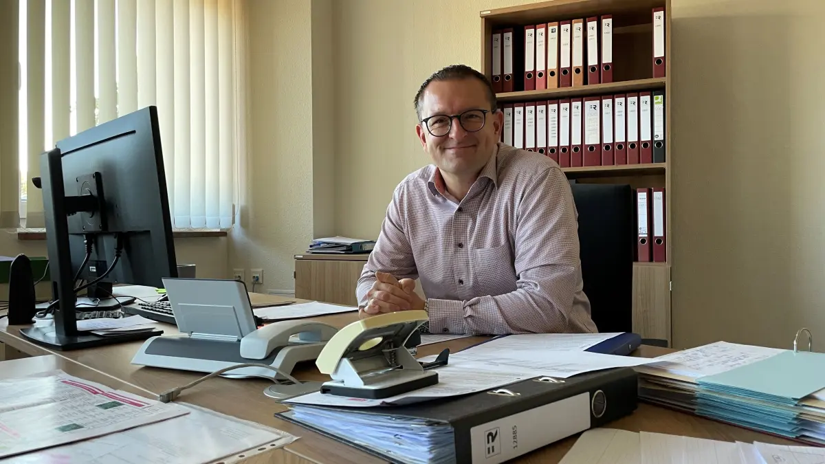 Sebastian Schulz wünscht sich vom alten wie neuen Bürgermeister Gampe als Unternehmer und Ehrenamtler ein gutes Miteinander zwischen Stadtverwaltung und den Vereinen.