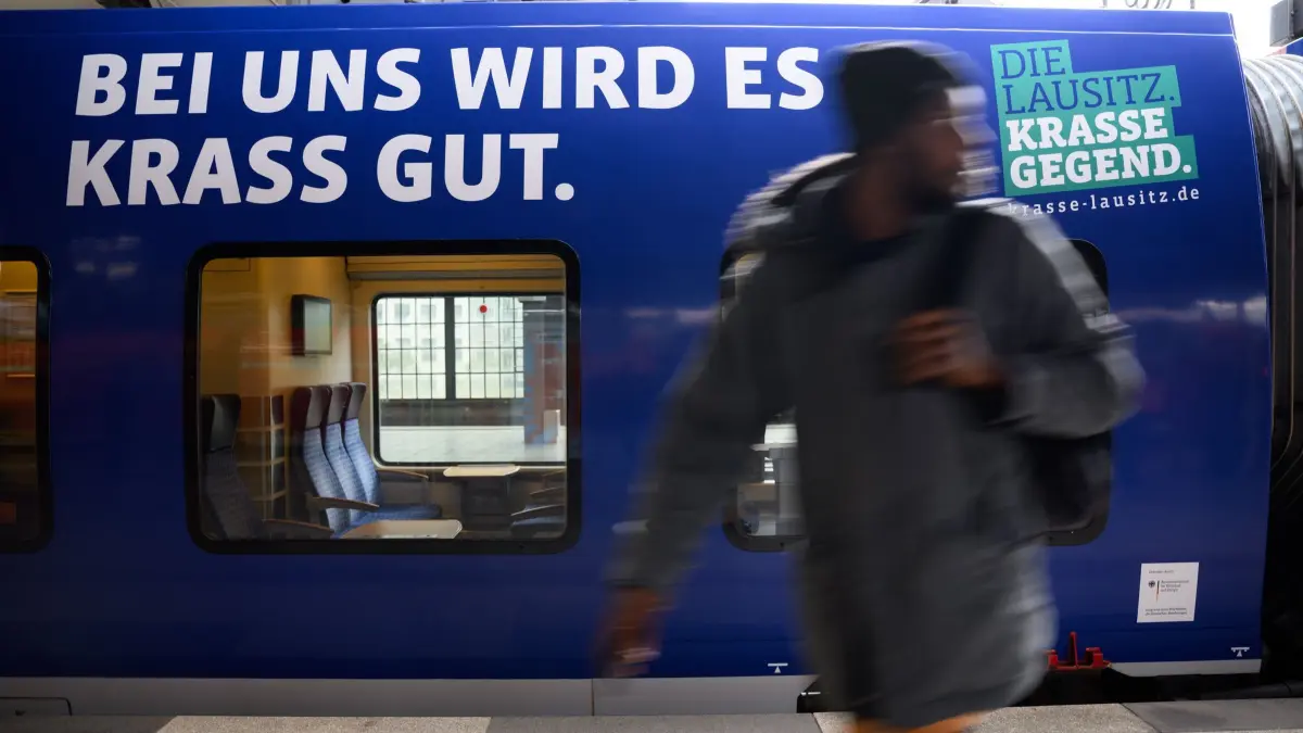 Strukturwandel-Express-Zug „Krasse Lausitz“