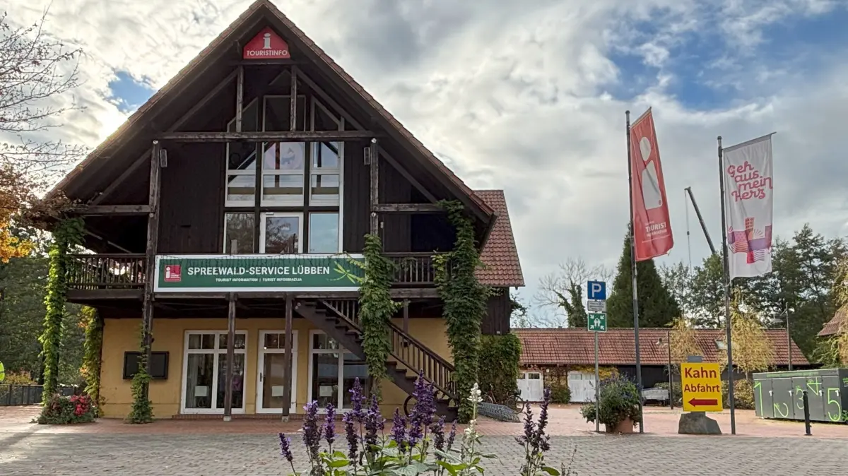 TKS-Gebäude auf der Schlossinsel Lübben