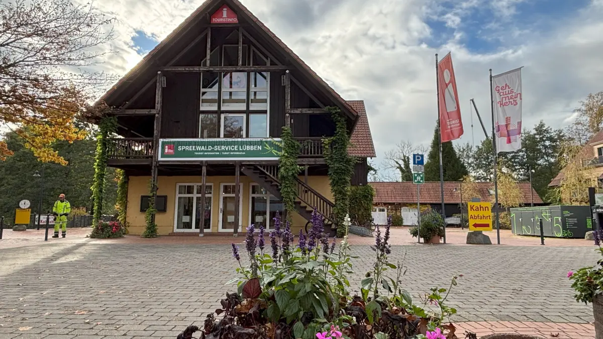 TKS-Gebäude auf der Schlossinsel Lübben