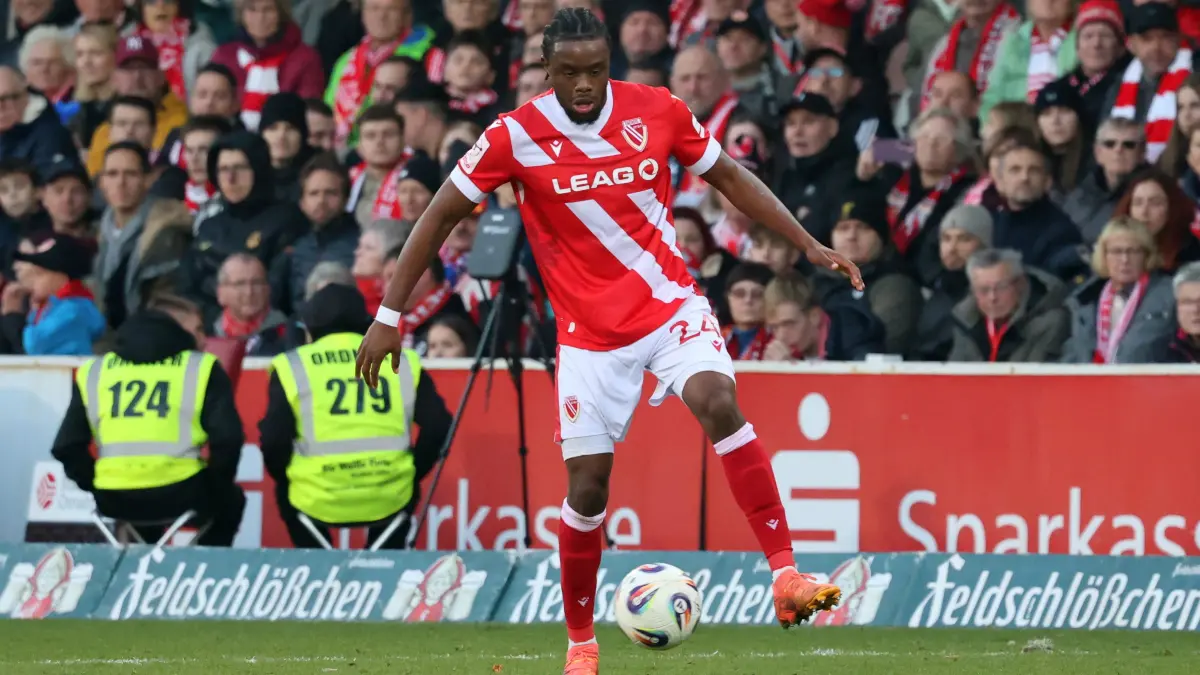 Fussball 3. Liga 2025/2026 FC Energie Cottbus - VfL Osnabrück: 24 Anderson Lucoqui (Energie Cottbus)
