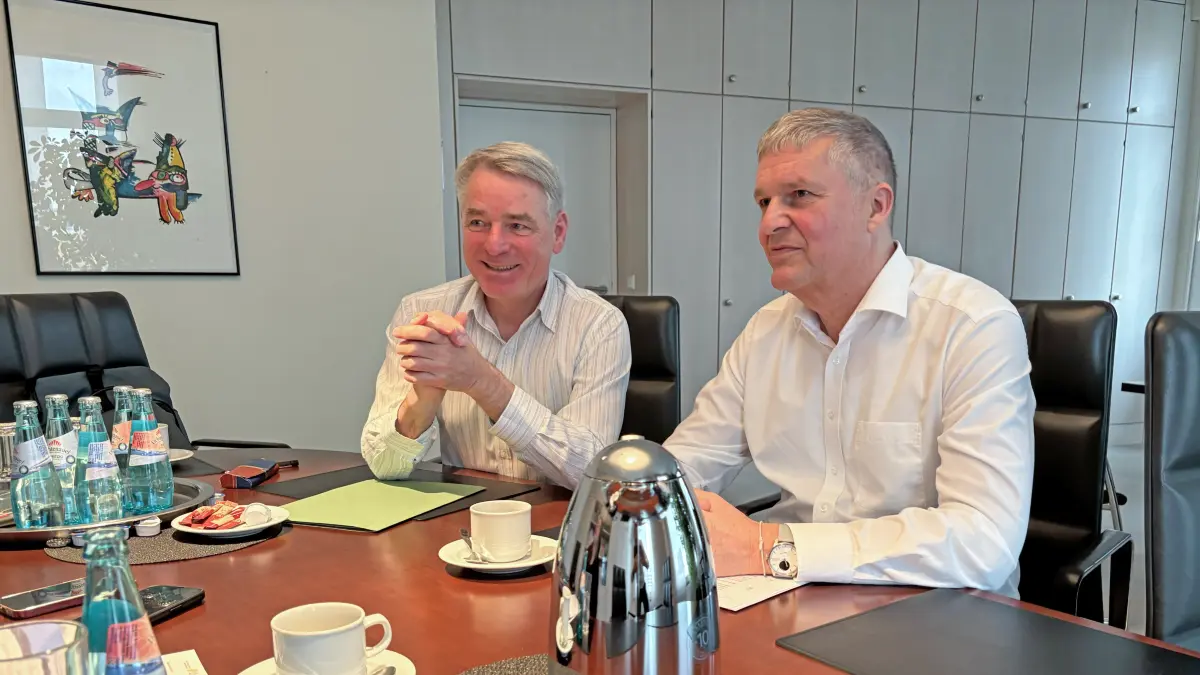 Jochem Freyer und Alexander Schirp