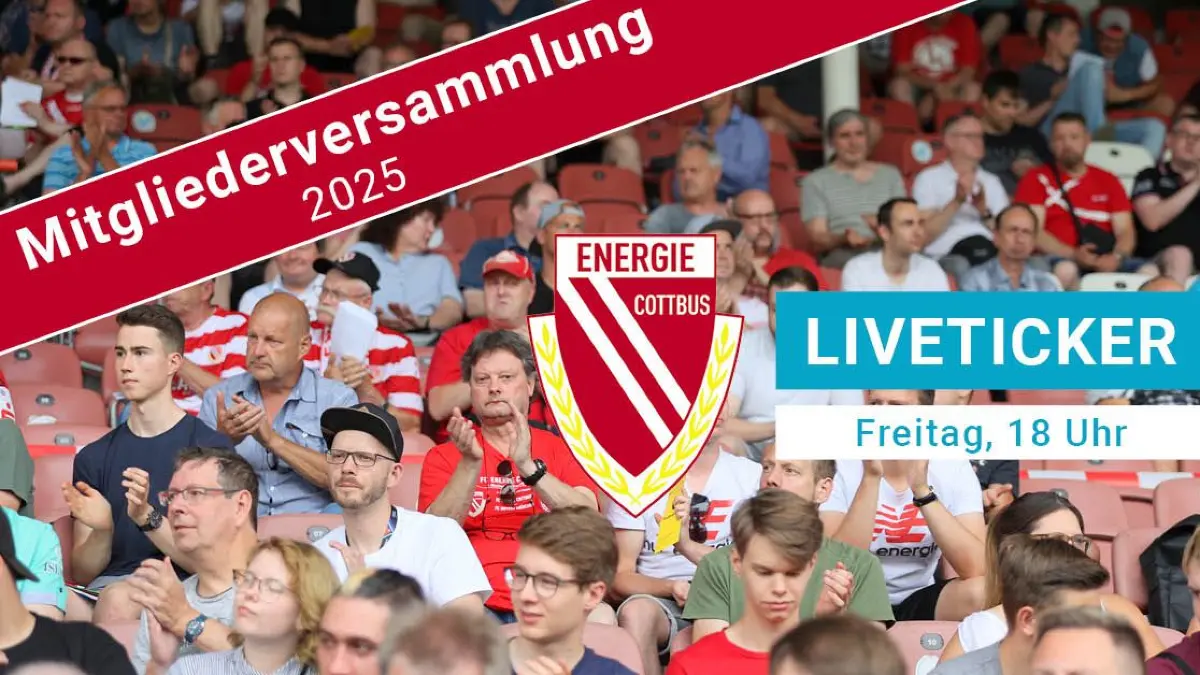 Facebook Energie Cottbus Mitgliederversammlung