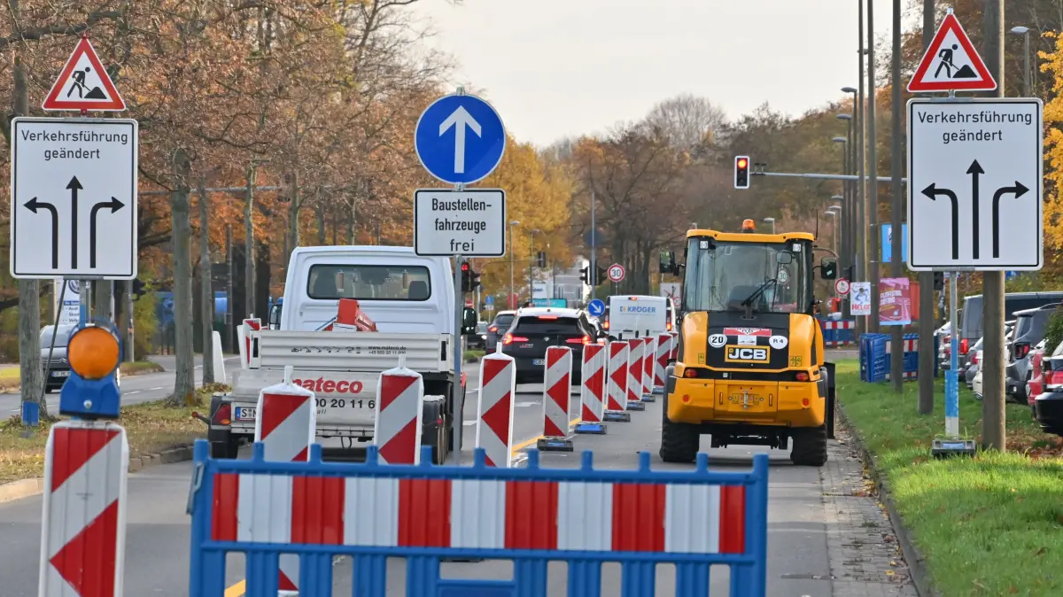 Baustellenreport November 2025: Baustellenreport November 2025
Nordring - neue Fahrbahn-Sperrung zwischen Gerhart-Hauptmann-Straße und Webschulallee