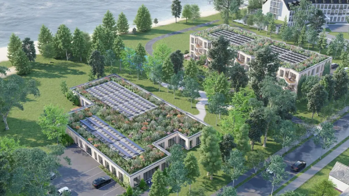 Premium Grundstück am Zeuthener See. Zeuthen plant 31 Wohnungen mit Wasserblick, Hospiz und Parkanlage