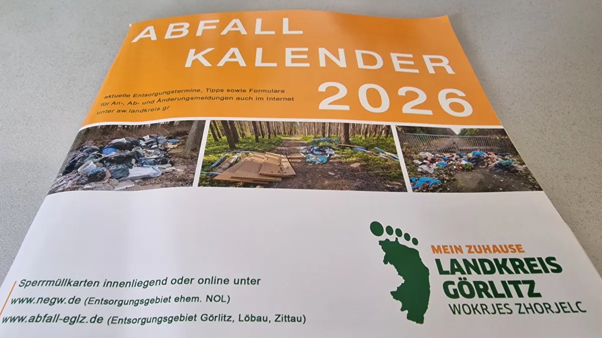 Müll im Kreis Görlitz: Abfallkalender per App, wo Termine zu finden sind