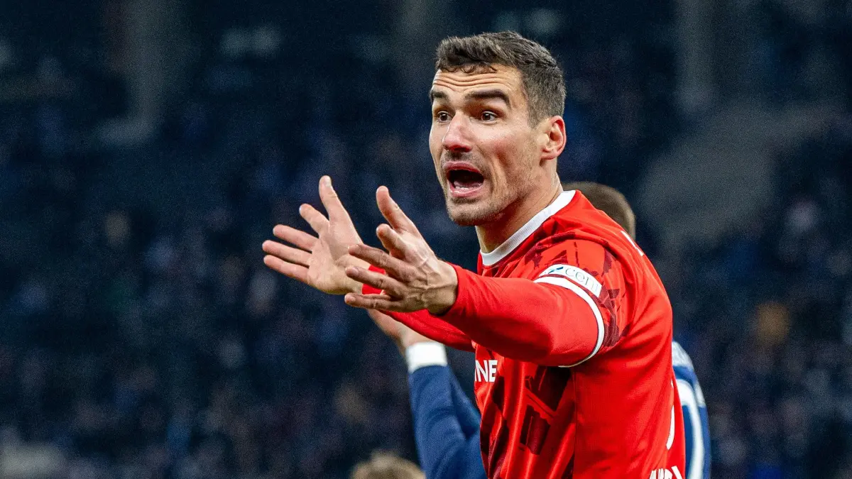 DFB-Pokal (Achtelfinale): Hertha BSC - Kaiserslautern 2025/26: Fußball, Herren, Saison 2025/2026, DFB-Pokal (Achtelfinale), Hertha BSC - 1. FC Kaiserslautern, Ivan Prtajin (Kaiserslautern), 02.12.2025, Foto: Sebastian Räppold / Matthias Koch