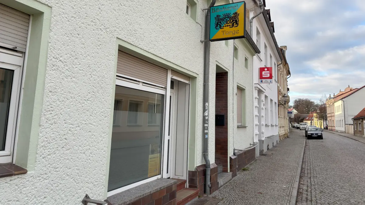 ehm. Bäckerei Torge in Golßen in der Berliner Straße