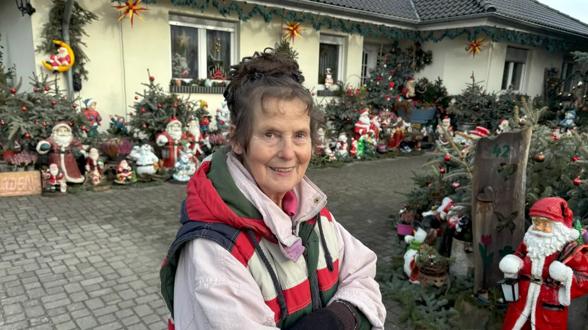 Giesela Liebsch Weihnachtshaus in Straupitz