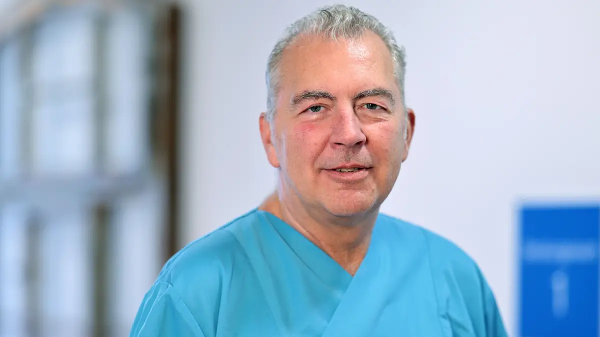 Tom Hammermüller, Chefarzt des Sana Gefäßzentrums Lausitz.