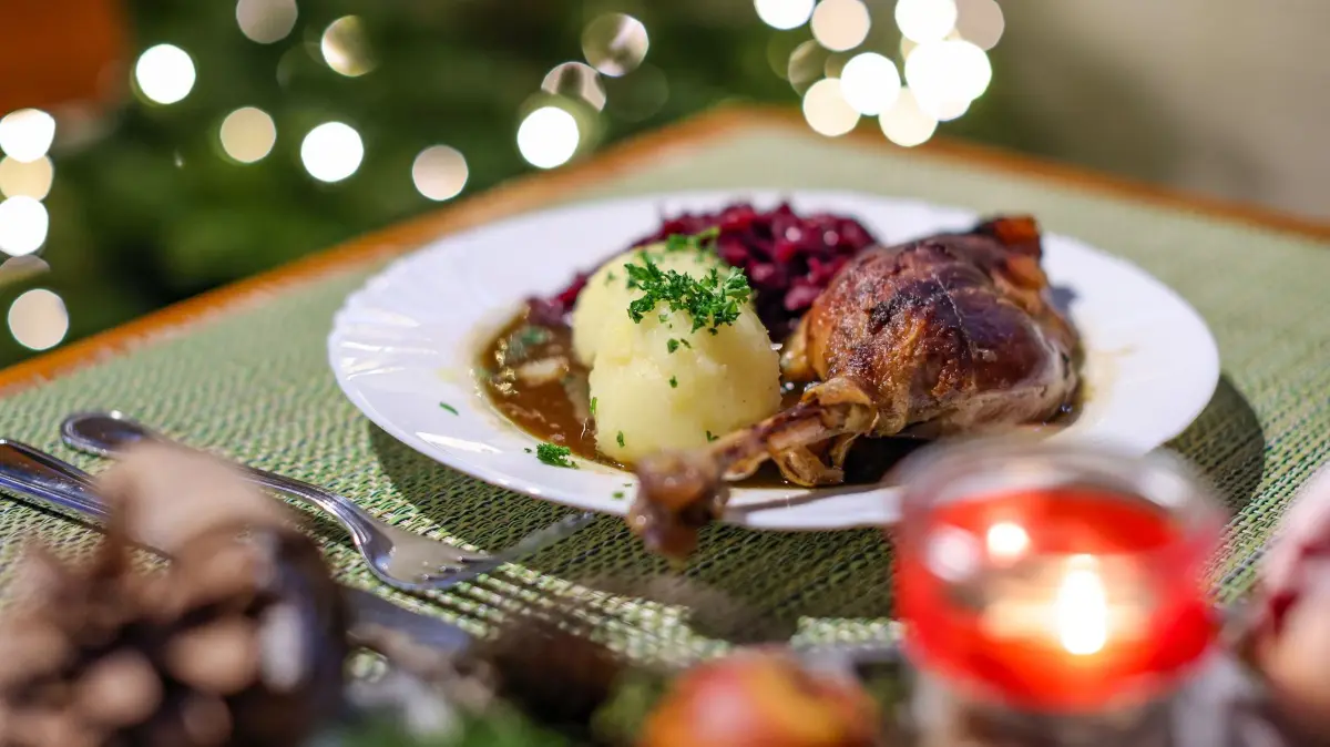 Weihnachten - Gänsebraten