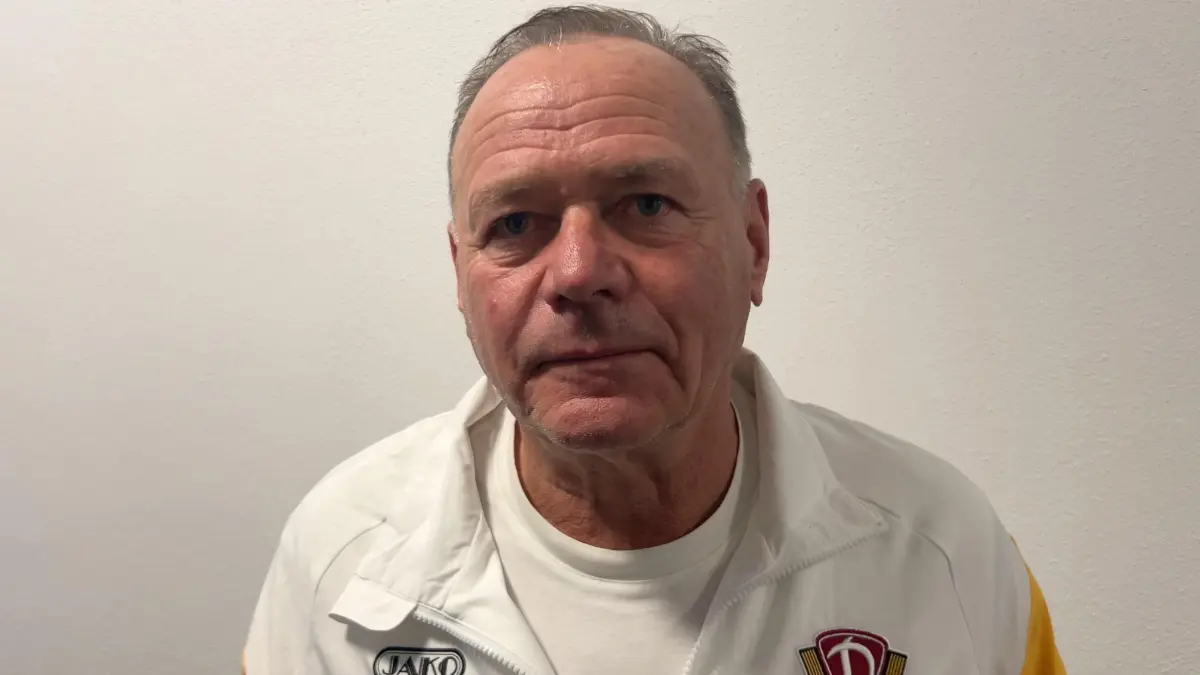 Hartmut Schade ist Ehrenspielführer bei Dynamo Dresden und leidet mit der SGD in der aktuellen Krise in der 2. Bundesliga.