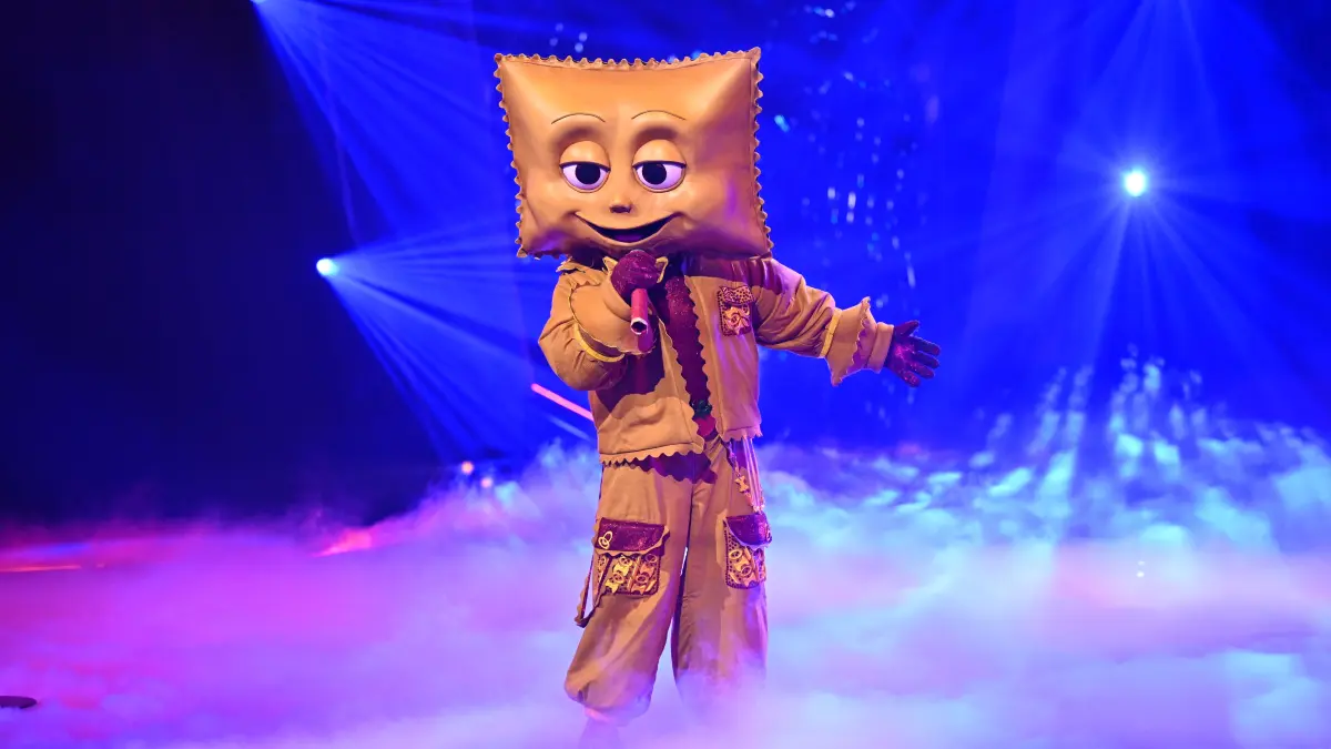 In der finalen Live-Show von „The Masked Singer“ musste Rave-ioli als vorletztes Kostüm seine Maske abnehmen.