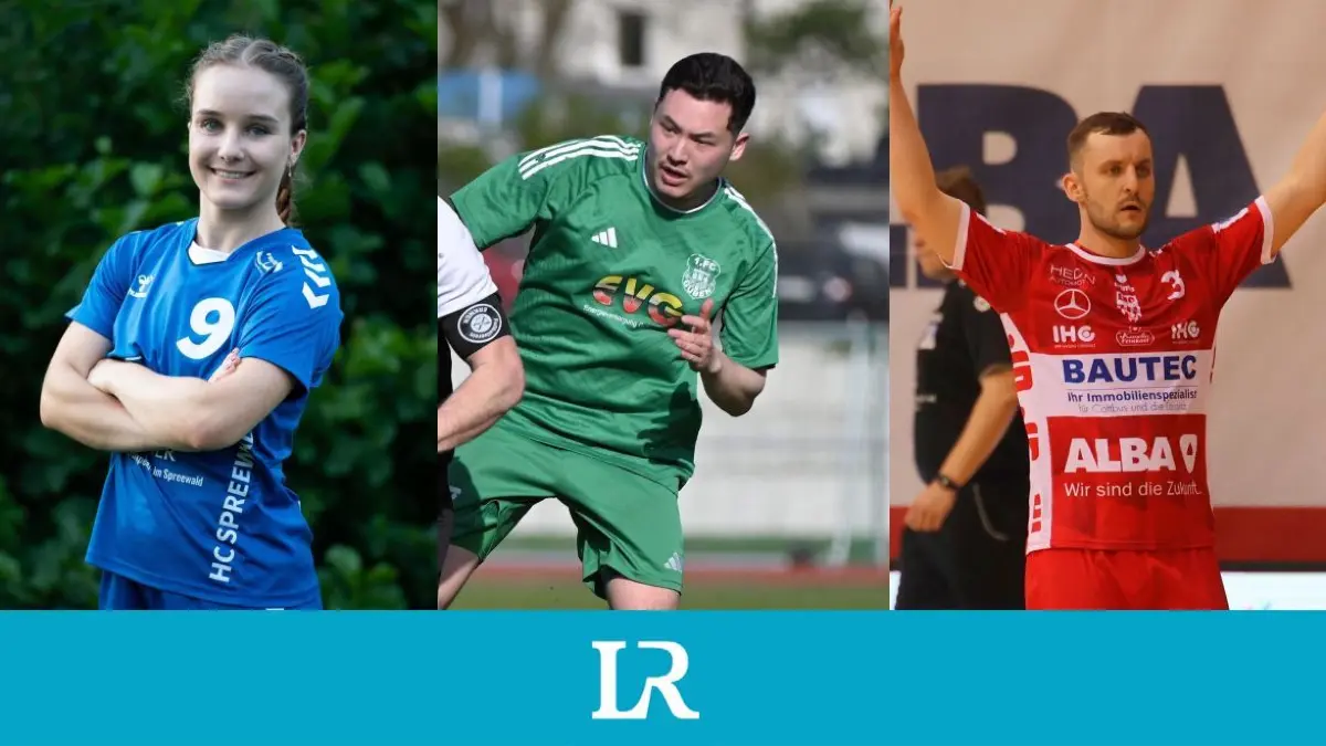 Handballerin Alena Scheerz, Fußballer Danny Vu Tuan und Handballer Nicola Kuhlmey sind die neuen Kandidaten für die Wahl zum LR-Sportler der Woche.