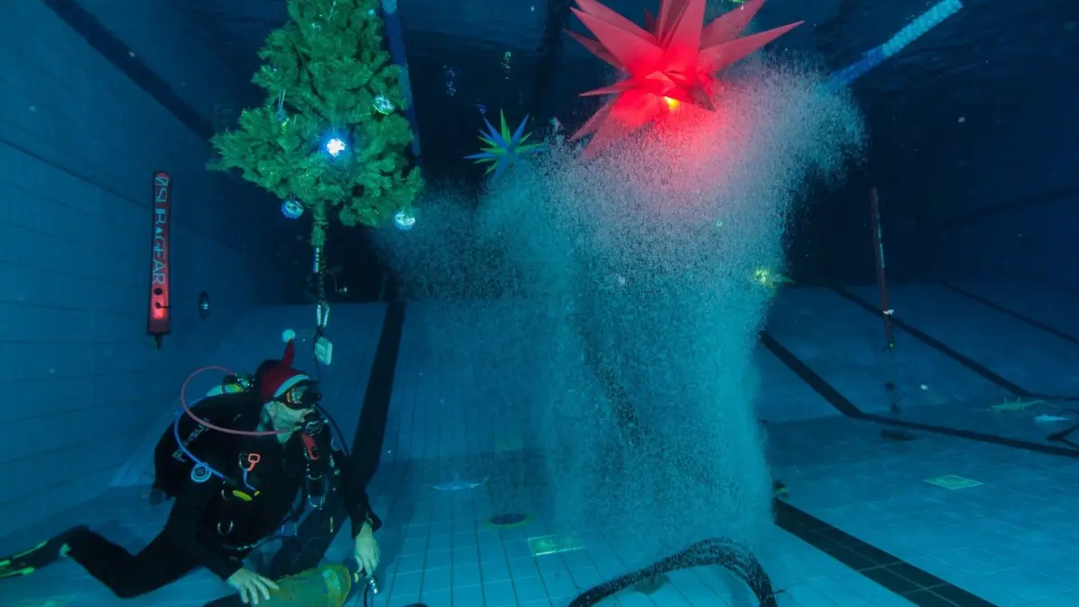 Das Aqua Team denke auch darüber nach, weitere Element einzubauen. Neu ist beispielsweise auch ein Luftschlauch, aus dem Luft perlt und ein Kribbeln auf die Haut bringen soll.