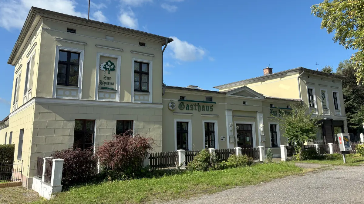 Gasthaus „Zur Byttna“ in Straupitz