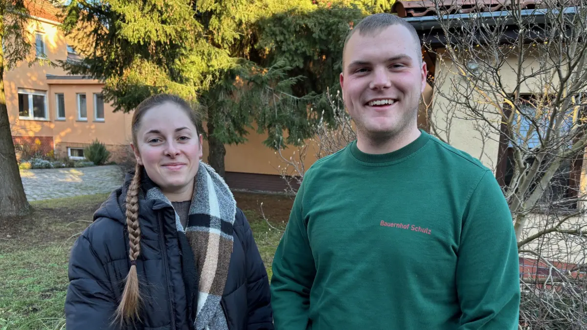 Linda Homeister und Tobias Wolf haben die Schule zum Jungmeister in der Landwirtschaft abgeschlossen. Das haben beide mit der Qualifikation vor.