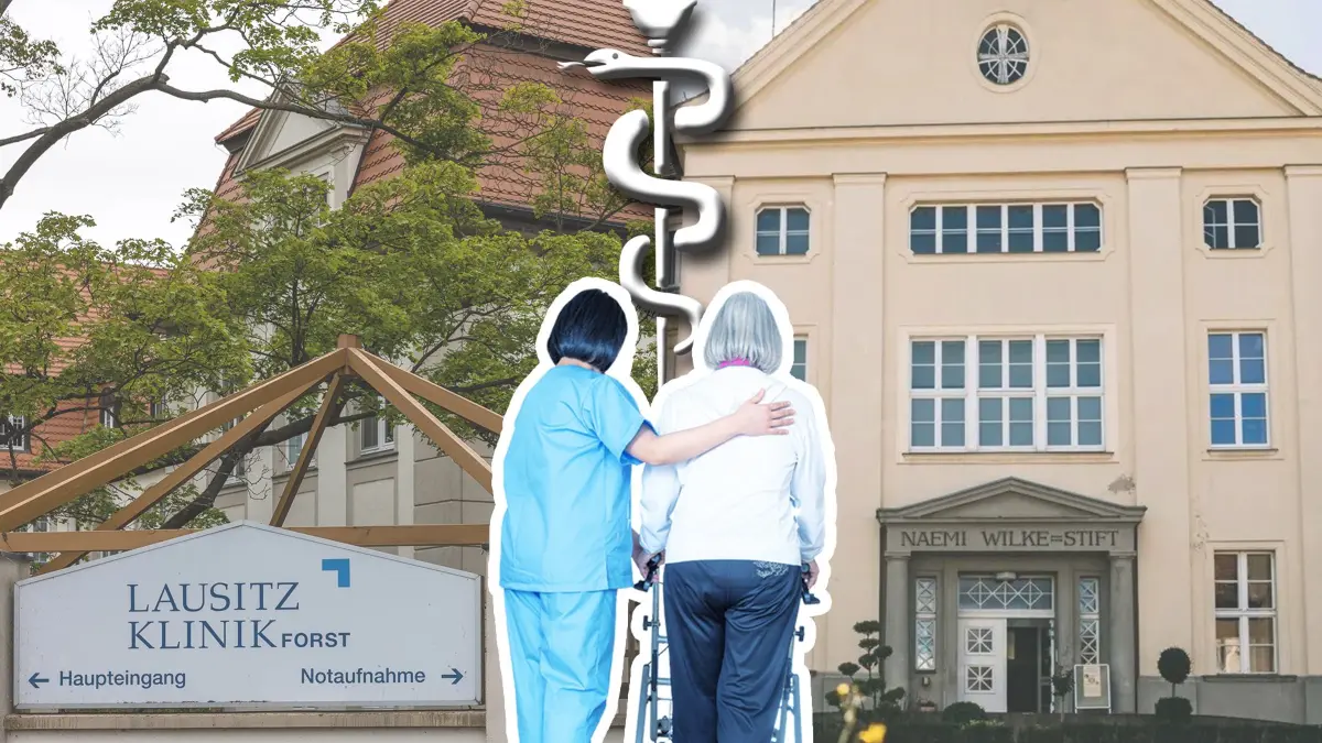 Das Diakoniekrankenhaus Naemi Wilke in Guben und die Lausitz Klinik Forst werden in Zukunft eng zusammenarbeiten.