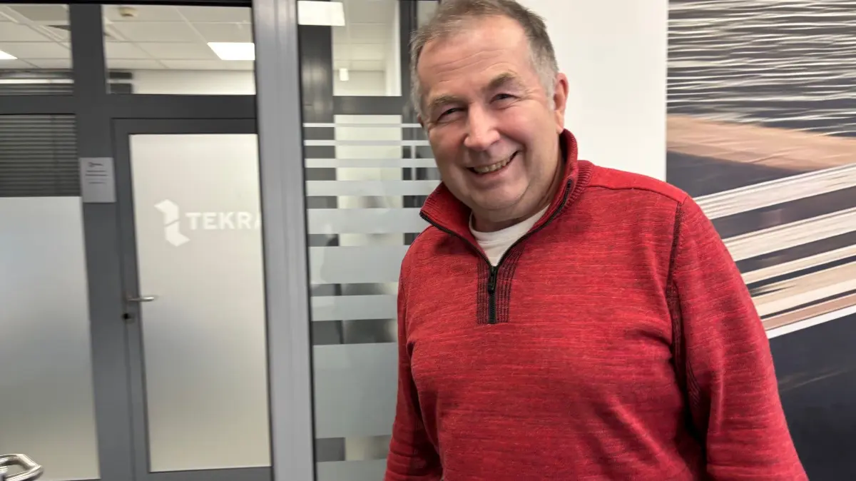 Harald Wiedei hat Tekra in Gubin aufgebaut. Am 31. Dezember ist er 65 geworden und geht in den Ruhestand.